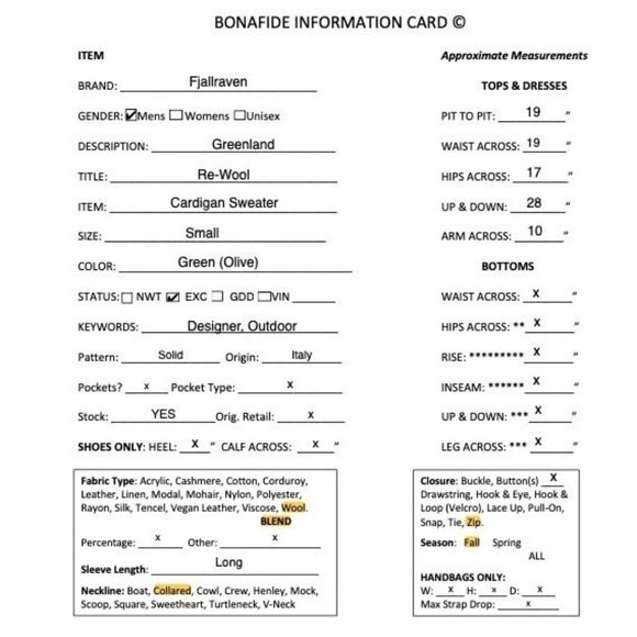 Fjallraven Mens Greenland Re-Wool Cardigan Size Small Green Olive FA EXC - Picture 12 of 12